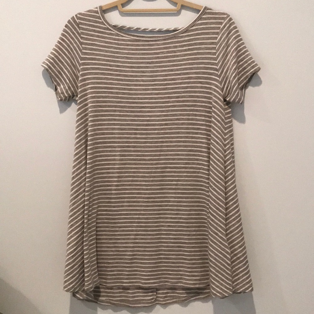grey Stripe tunic